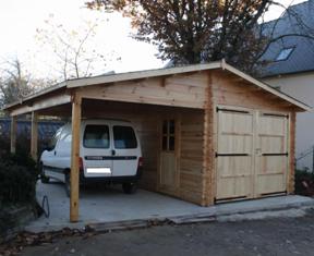 Constructii GARAJE AUTO din LEMN si COPERTINE Carport pt Parcare